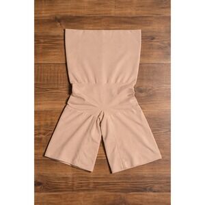 Flexees Maidenform Shapewear Shorts High Waist Tummy Control L Nude